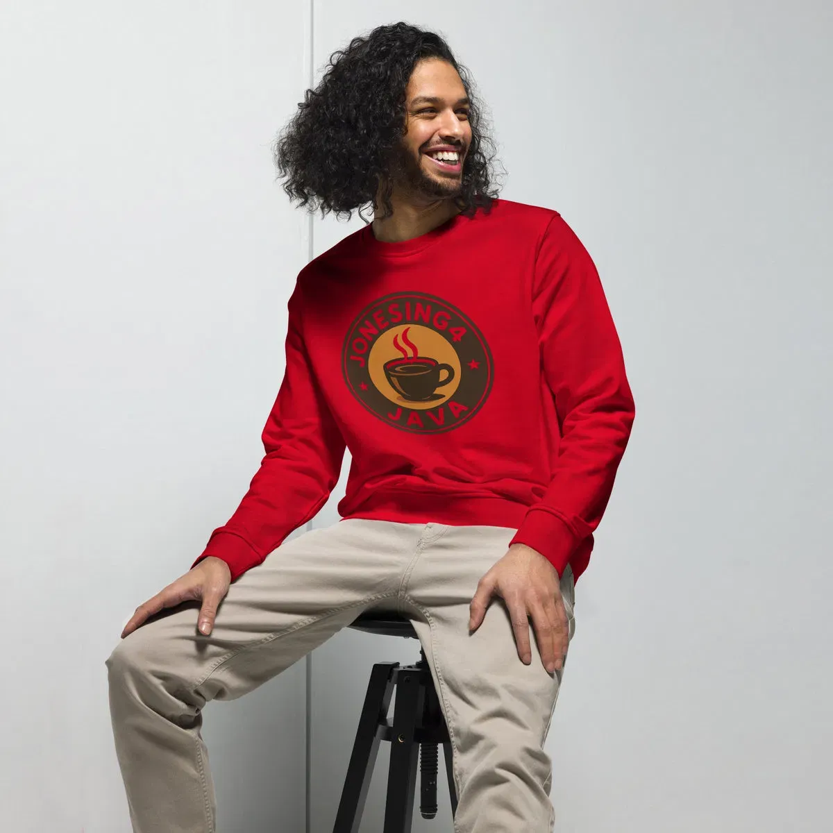 Jonesing4 Java branded sweatshirt